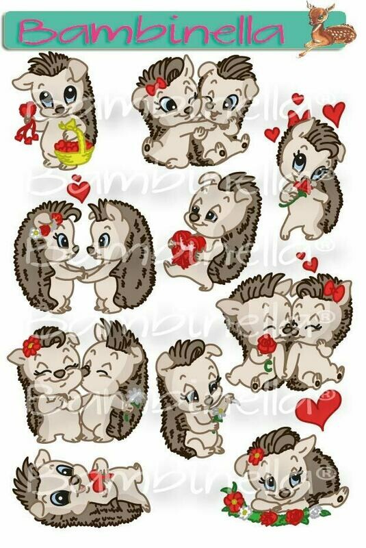 Stickerparade – Valentin Igel - 10 Sticker Stickerparade – Valentin Igel - 10 Sticker