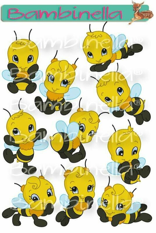 Stickerparade – Biene - 10 Sticker Stickerparade – Biene - 10 Sticker