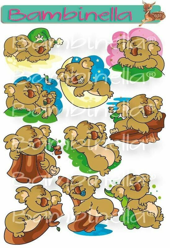 Stickerparade – Koala - 10 Sticker Stickerparade – Koala - 10 Sticker