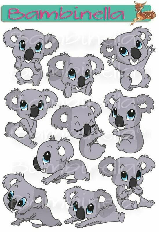 Stickerparade – Koala - 10 Sticker Stickerparade – Koala - 10 Sticker