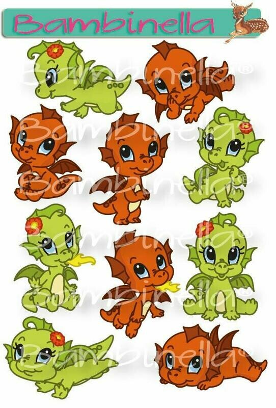 Stickerparade – Drache - 10 Sticker Stickerparade – Drache - 10 Sticker