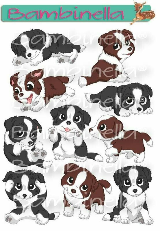 Stickerparade – Border Collie - 10 Sticker Stickerparade – Border Collie - 10 Sticker
