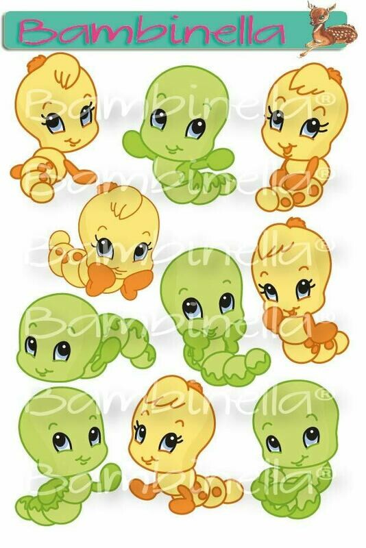 Stickerparade – Wurm - 10 Sticker Stickerparade – Wurm - 10 Sticker