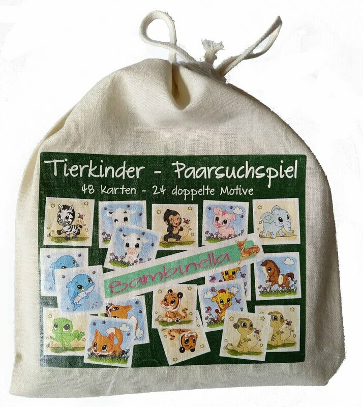 Paarsuchspiel wie Memory - Tierbabys Paarsuchspiel wie Memory - Tierbabys