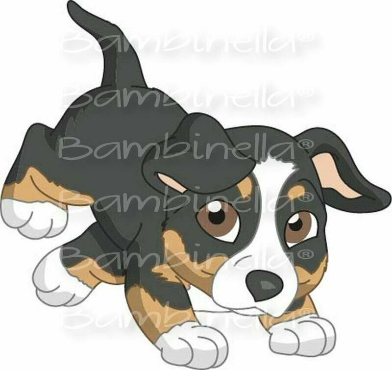 Bügelbild Velour/Flock Bügelapplikation - Motiv: Hund Entlebucher Sennenhund Bügelbild Velour/Flock Bügelapplikation - Motiv: Hund Entlebucher Sennenhund