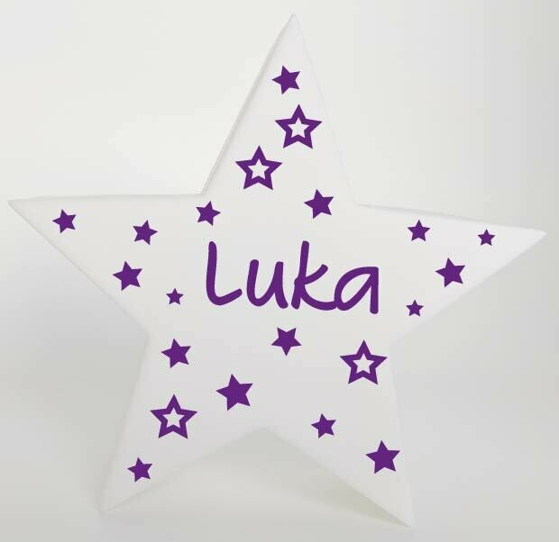 LED Stern Dekolicht - personalisiert LED Stern Dekolicht - personalisiert
