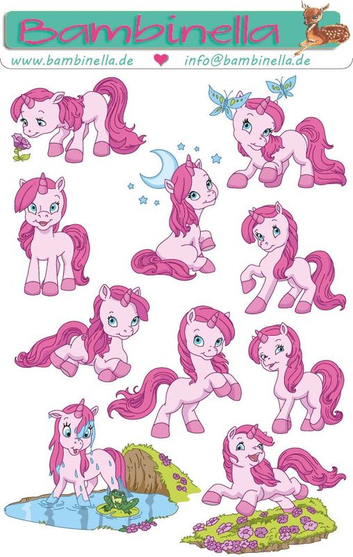Stickerparade – Einhorn - 10 Sticker Stickerparade – Einhorn - 10 Sticker