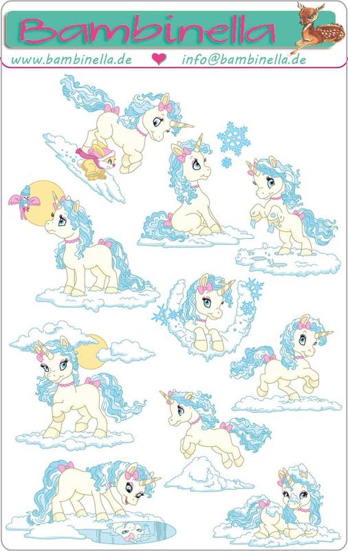 Stickerparade – Einhorn - 10 Sticker Stickerparade – Einhorn - 10 Sticker