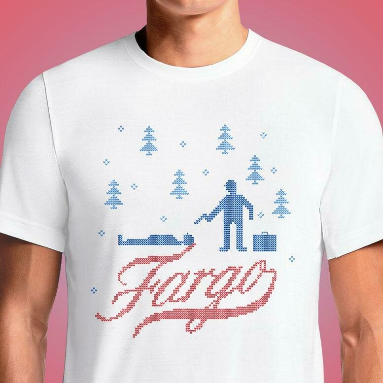 Fargo Awesome Christmas Fargo T-Shirt for Fans Premium T Shirts India Men's  Color T Shirt