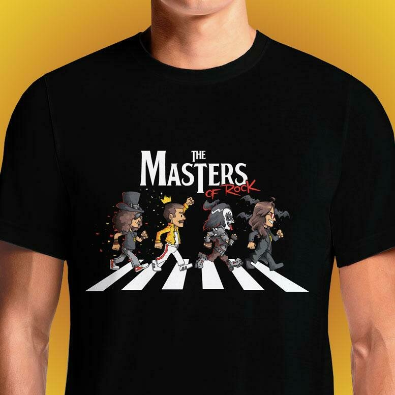 The Masters Of Rock Buy Rock Band T-Shirts Online | Buy Music T-Shirt ...