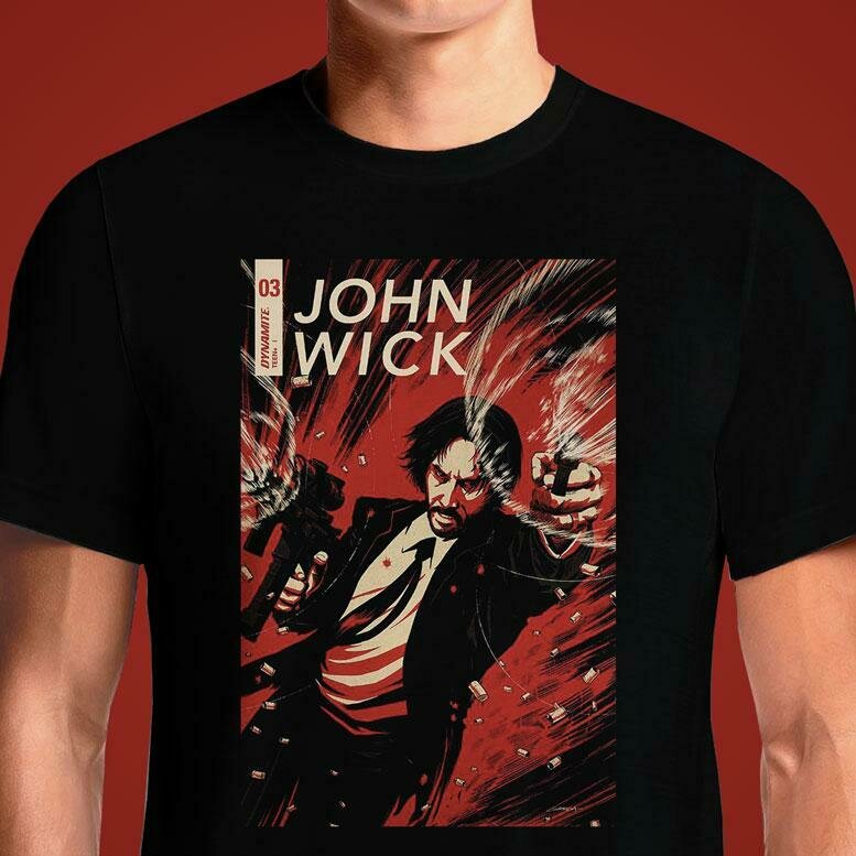 John Wick T-Shirts and Chapter 3 Parabellum Designs T-Shirt | OSOM Men's  Color T Shirt