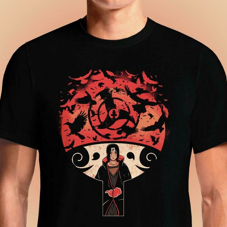 Itachi T-Shirt in India | Anime T-Shirt | OSOM Men's Color T Shirt