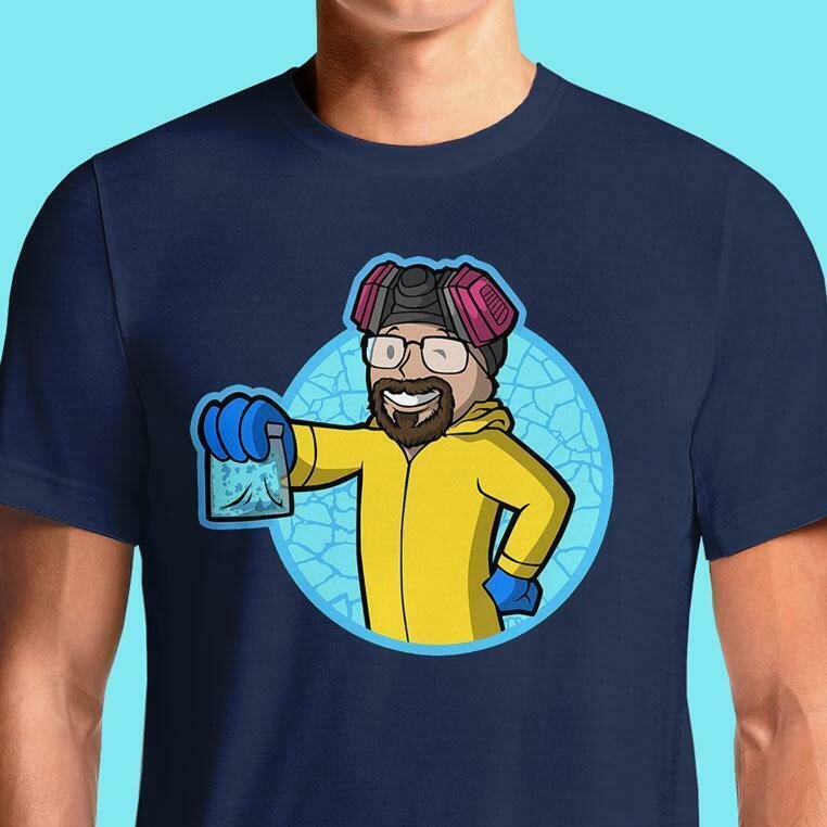 Tegnsætning Forsømme stilhed Breaking Bad T-Shirt India T Shirt Heisenberg Buy Online Fallout Guy Men's  Color T Shirt