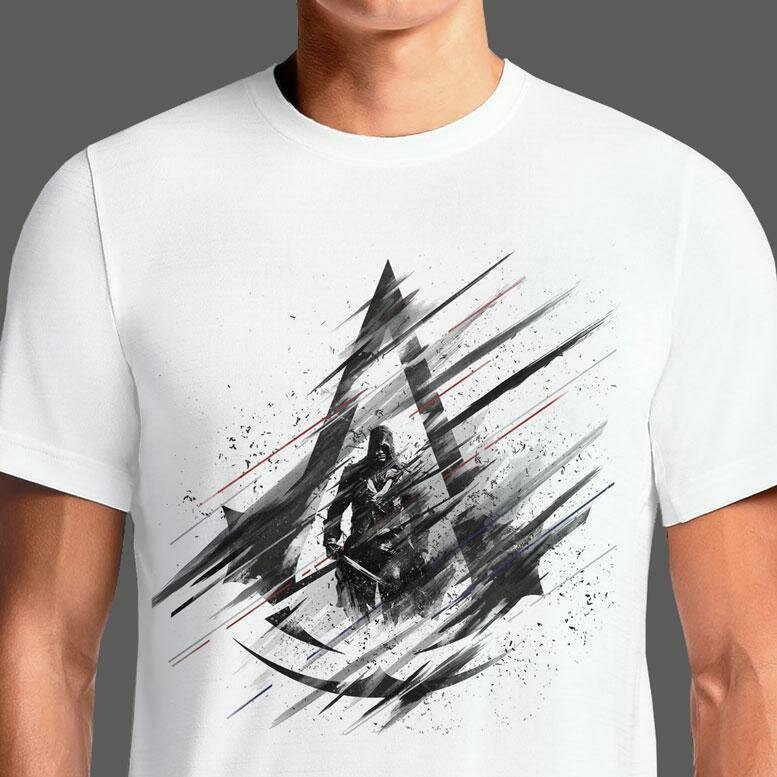 Assassin's Creed Gaming T shirts India | OSOM Men's Color T Shirt