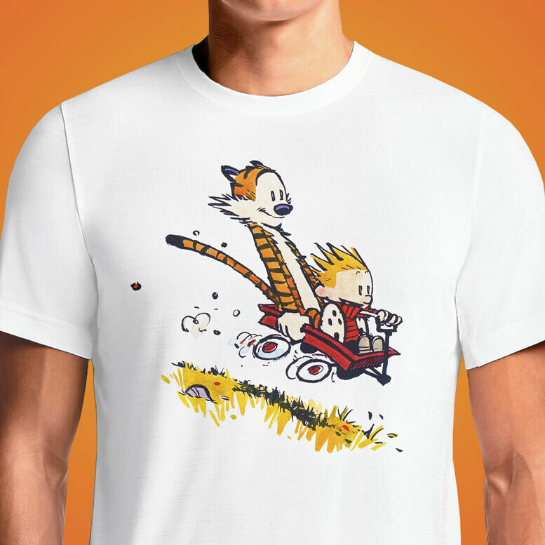 calvin and hobbes t shirt