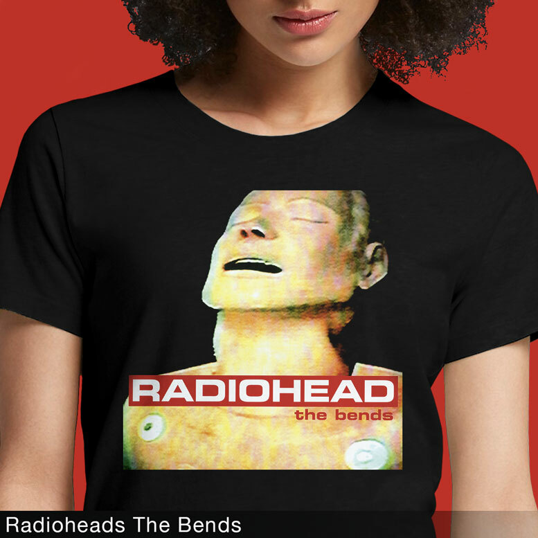 Radiohead The Bends Band T Shirt For Men Women in India