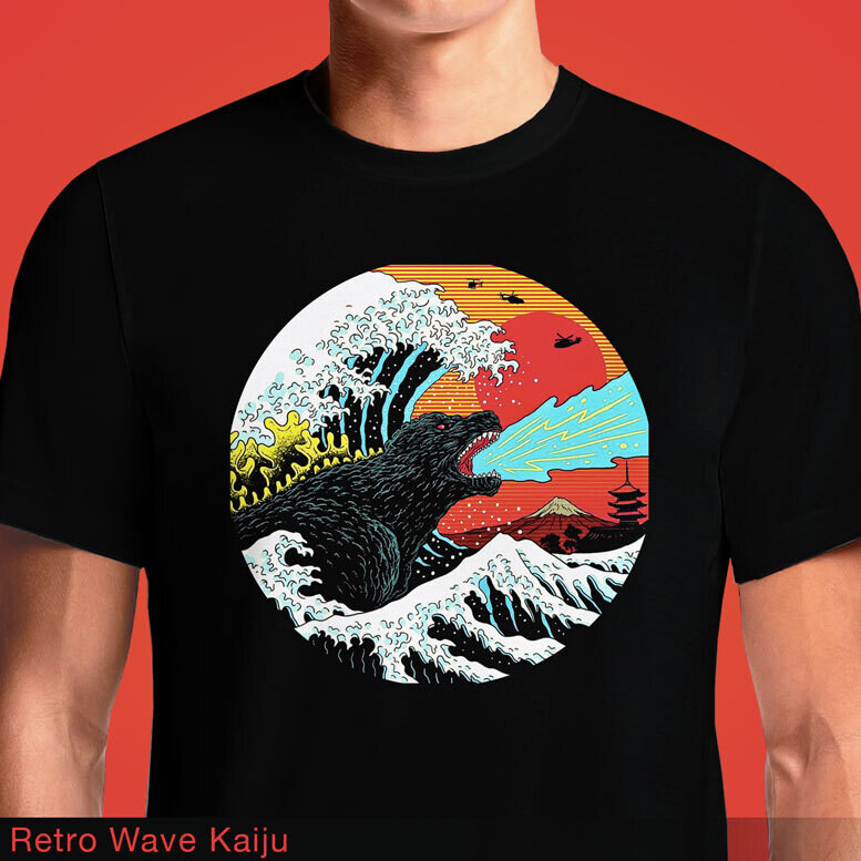 Retro Wave Kaiju