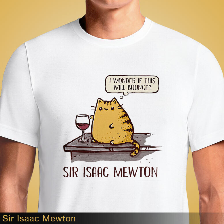 Get Ready to Purrfectly Meowster the Laws of Physics with the Sir Isaac