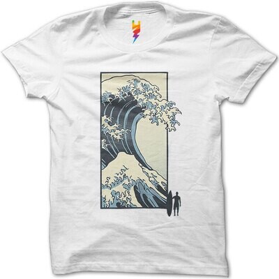 Kanagawa Surfer, Color: White