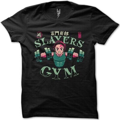 TANJIRO SLAYERS GYM, Color: Black