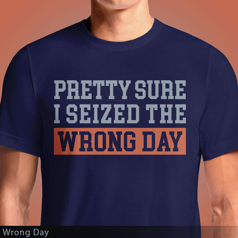 Wrong Day, Color: Navy