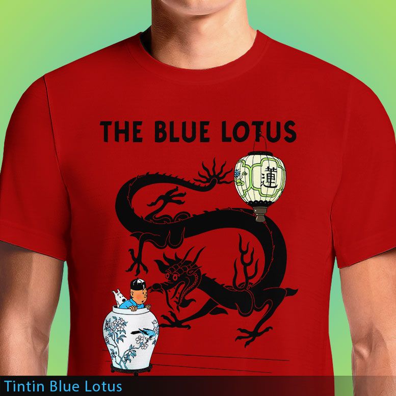 Tintin Blue Lotus, Color: Red