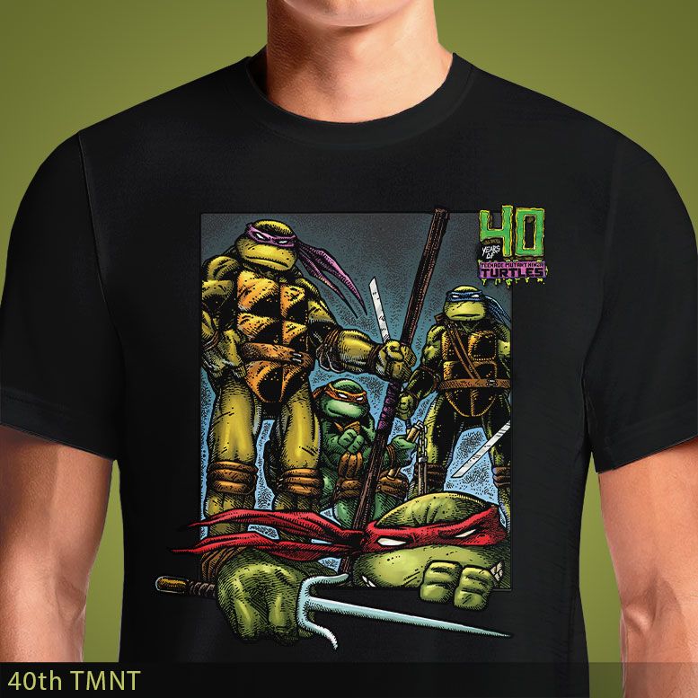 40th TMNT, Color: Black