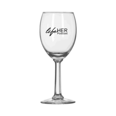 LifeHer Wine Glass