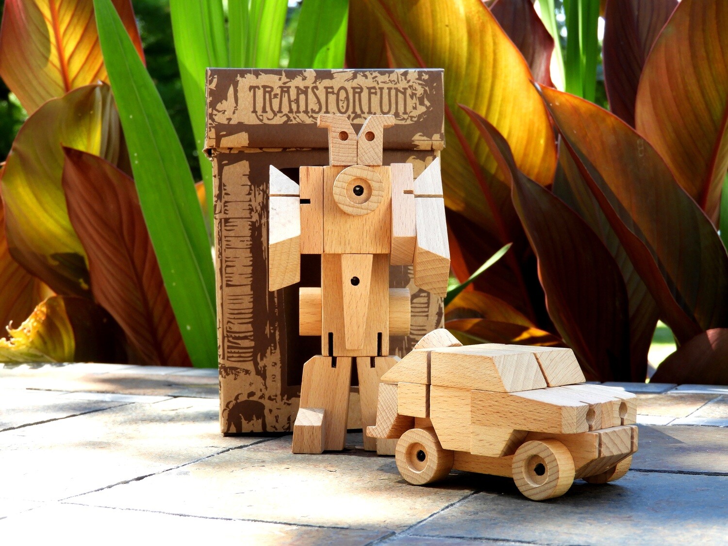 WooBot - Wooden Robot Transforms into a Humvee