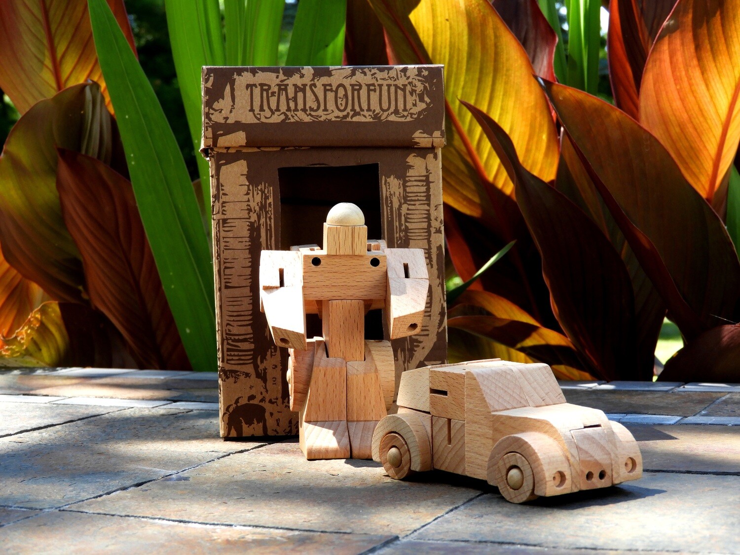 WooBot - Wooden Robot Transforms into a Beetle
