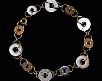 BRACELET STAINLESS STEEL and BRASS