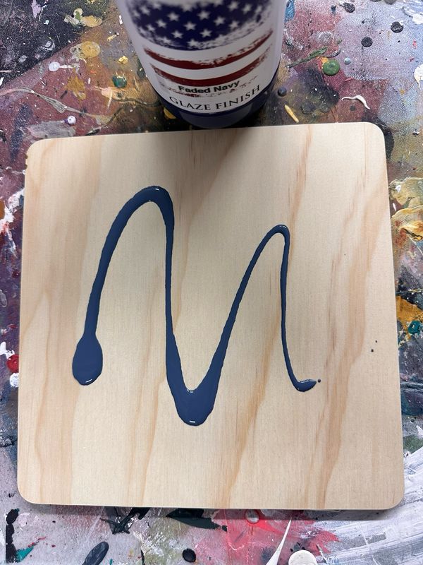 8oz. Faded Navy Glaze