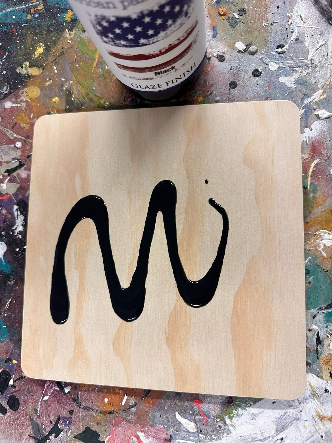 8 oz. Black Glaze
