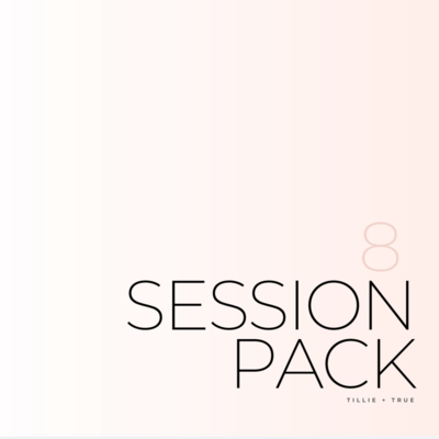 8 Session Pack ($90/Session)