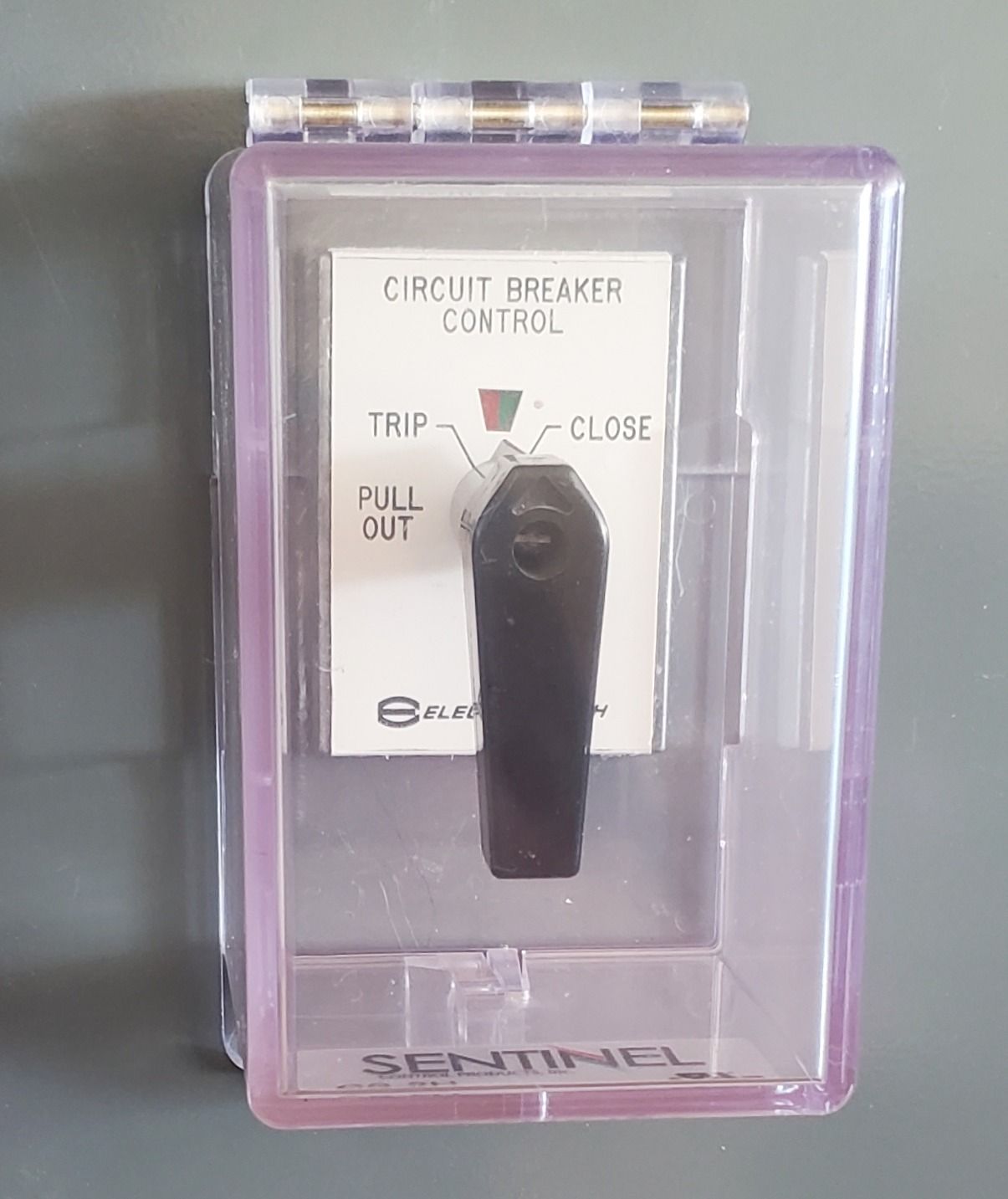 Hinged Control Switch Safety Cover for Type W2