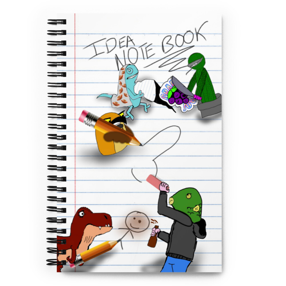 Tony the owl notebook