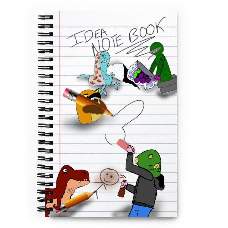 Tony the owl notebook