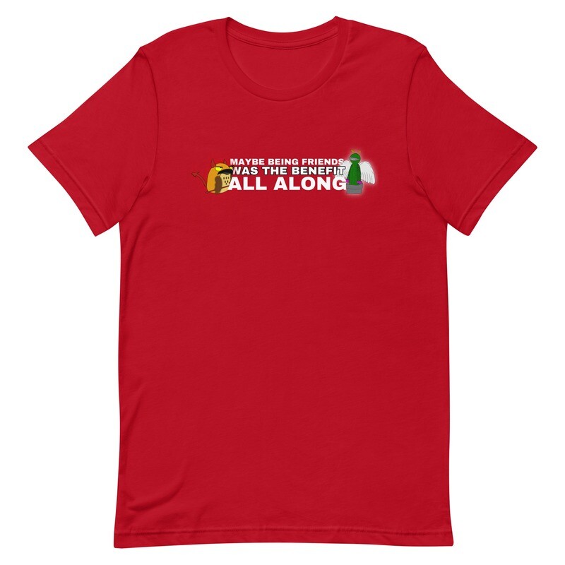 "friends with benefits" quote t-shirt