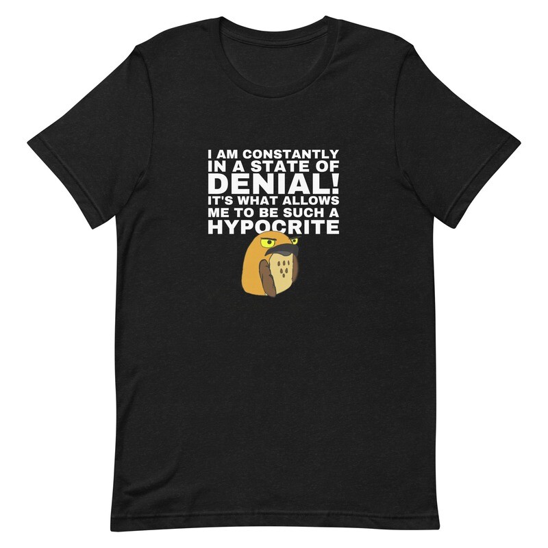 "Hypocrite" quote t-shirt