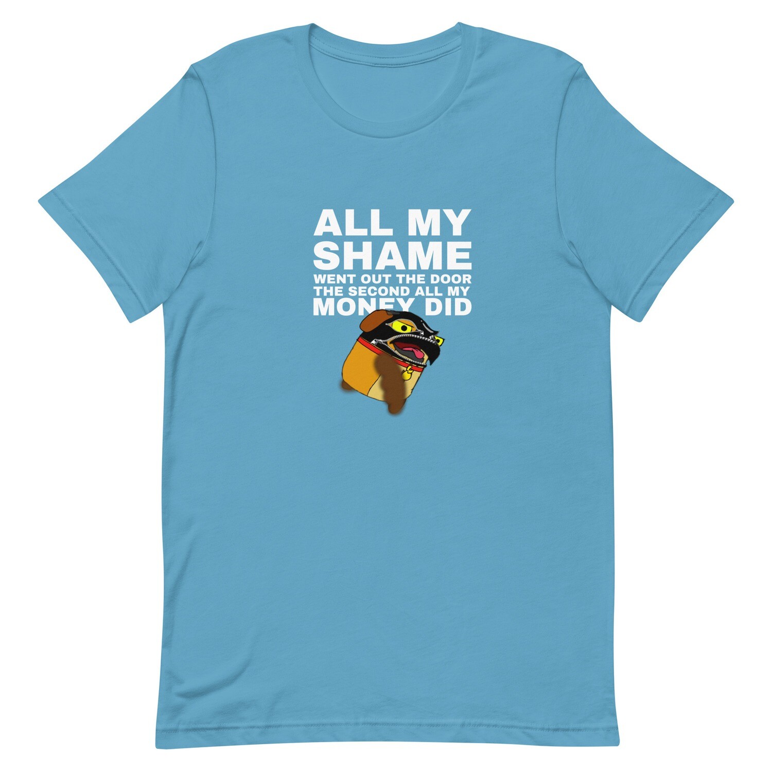 &quot;no shame&quot; quote t-shirt