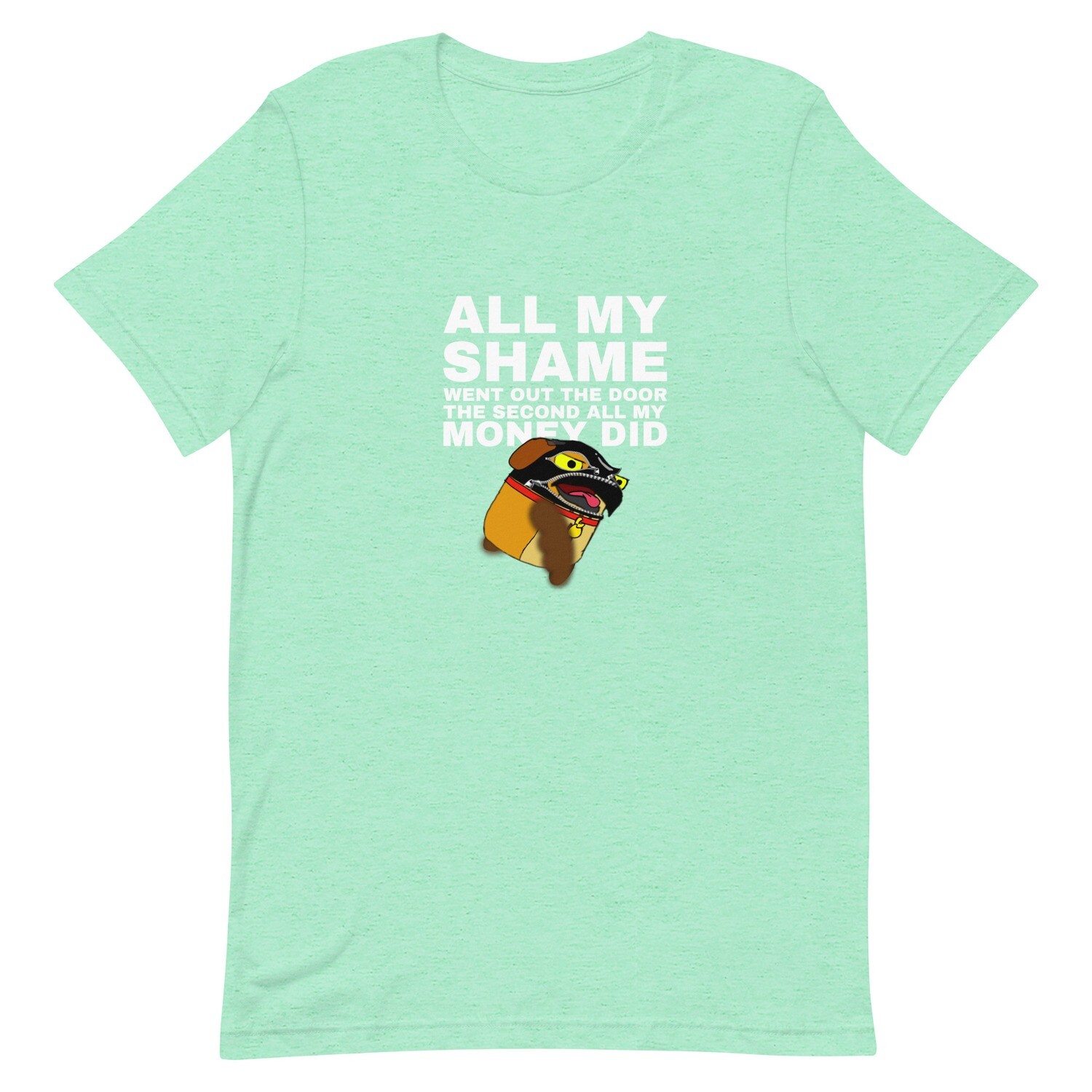 &quot;no shame&quot; quote t-shirt