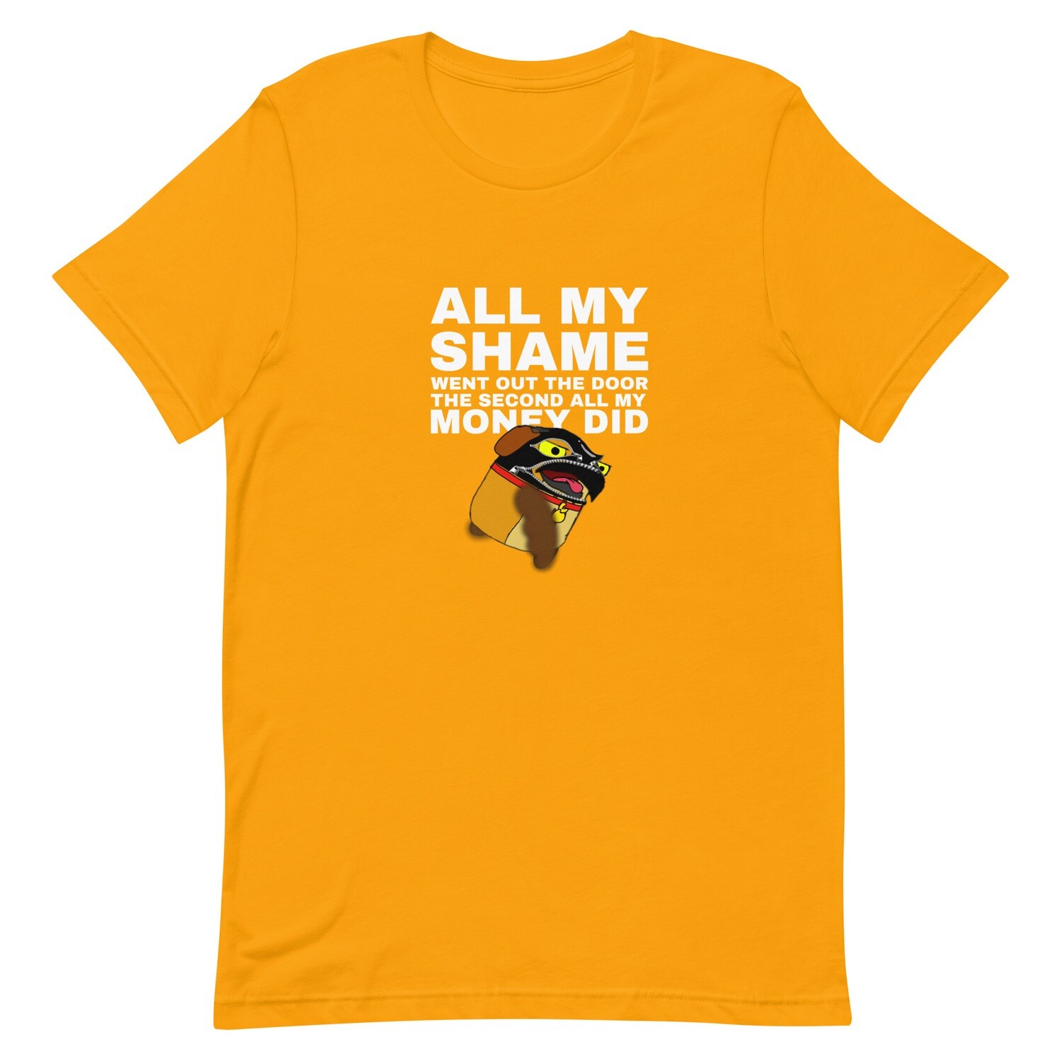 &quot;no shame&quot; quote t-shirt