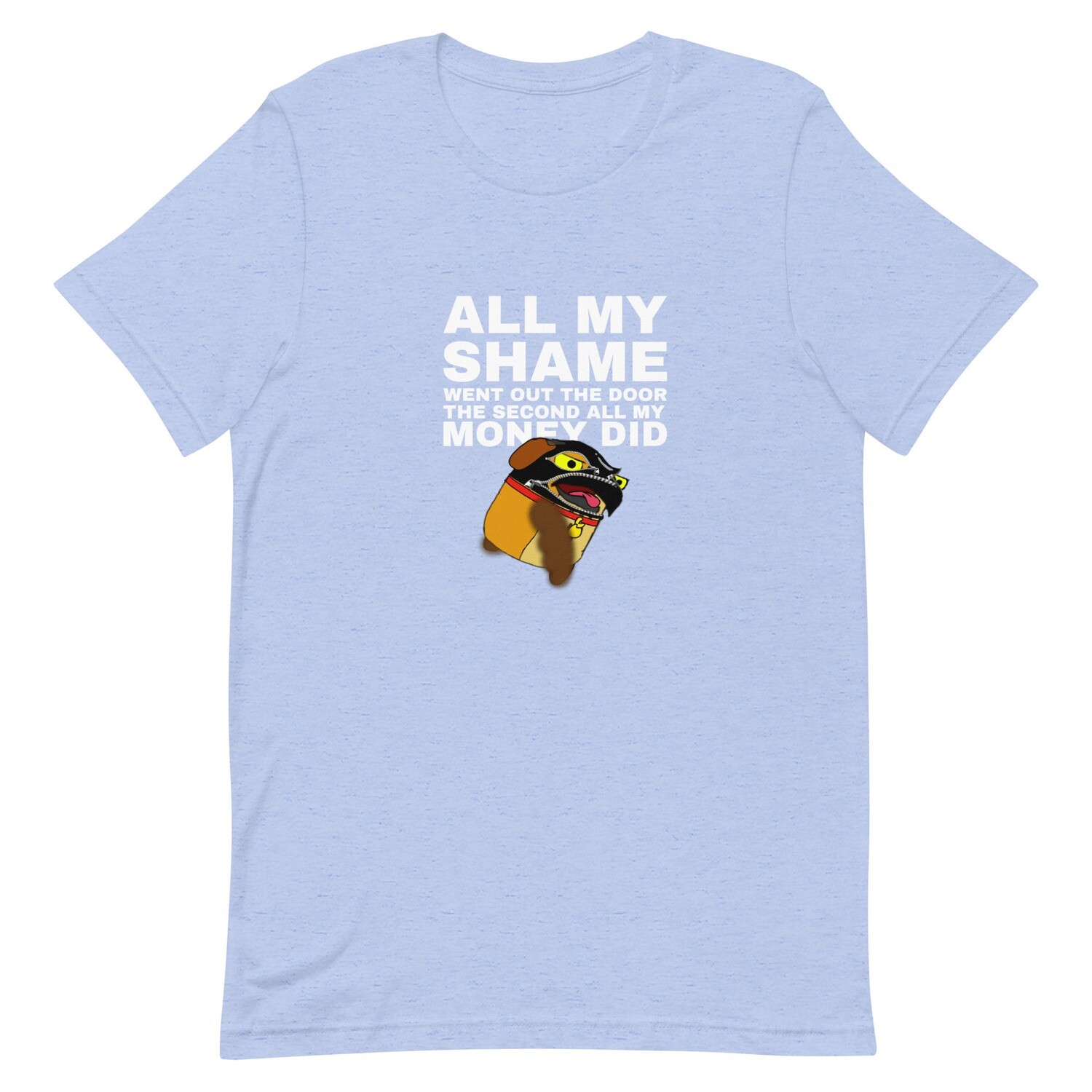 &quot;no shame&quot; quote t-shirt