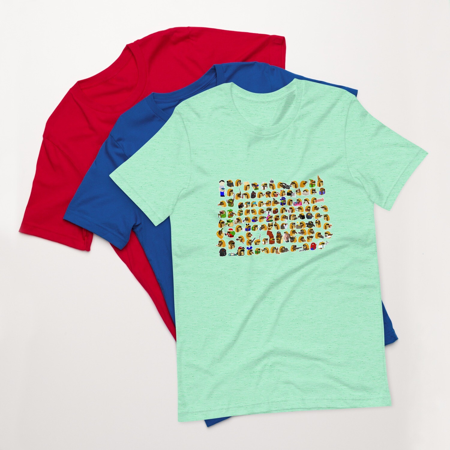 The many Tonys t-shirt