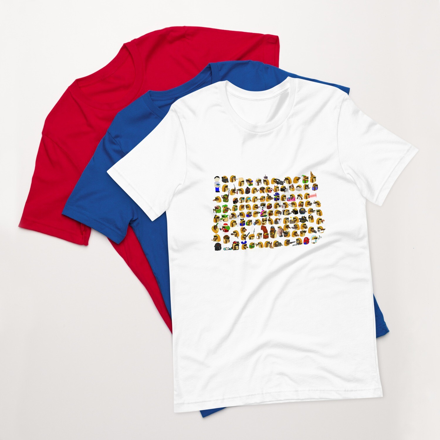 The many Tonys t-shirt