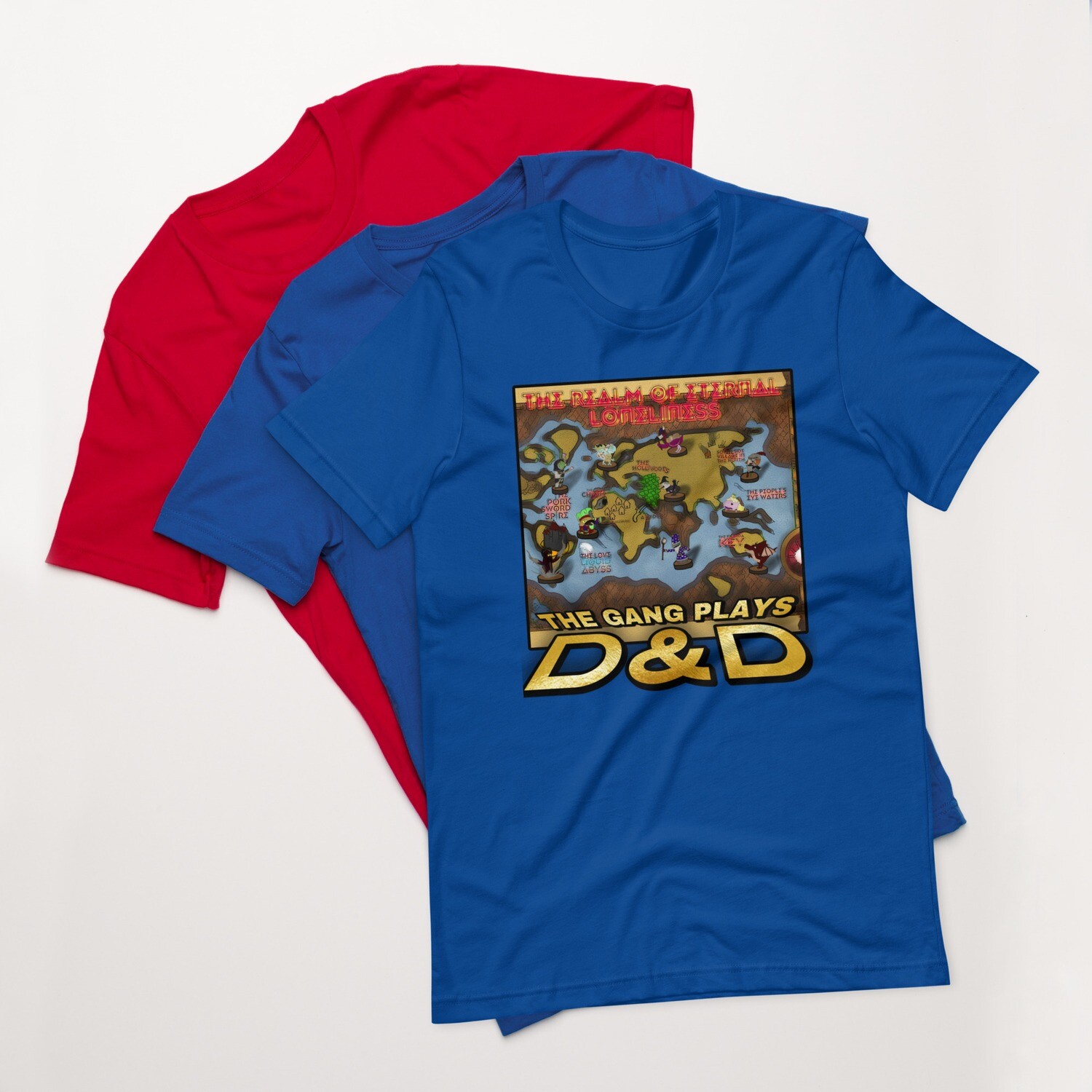 The Gang Plays D&amp;D t-shirt