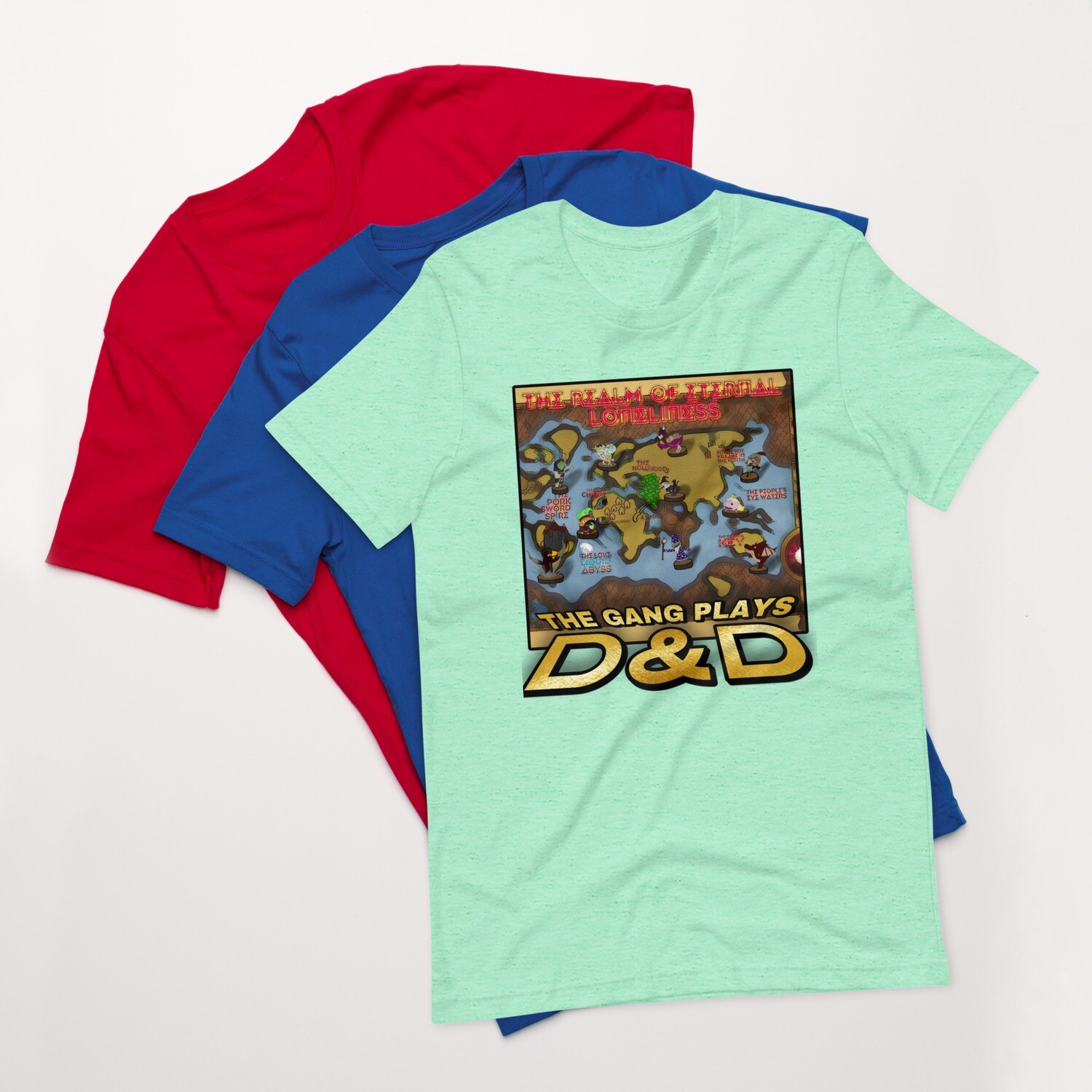 The Gang Plays D&amp;D t-shirt