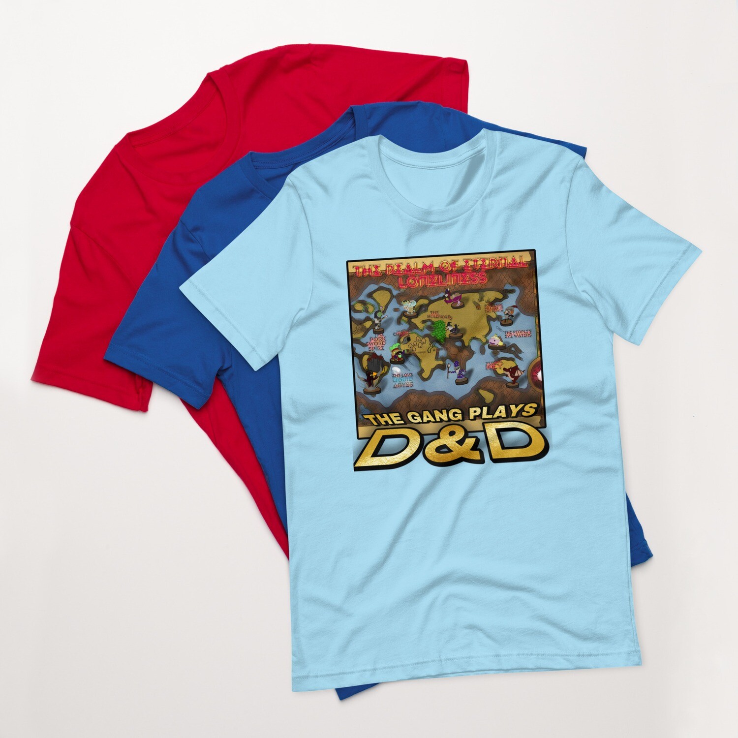 The Gang Plays D&amp;D t-shirt