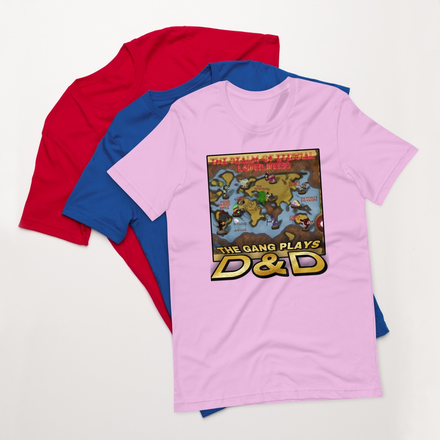 The Gang Plays D&amp;D t-shirt