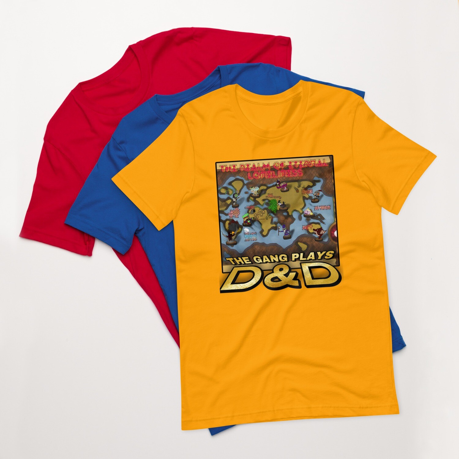 The Gang Plays D&amp;D t-shirt